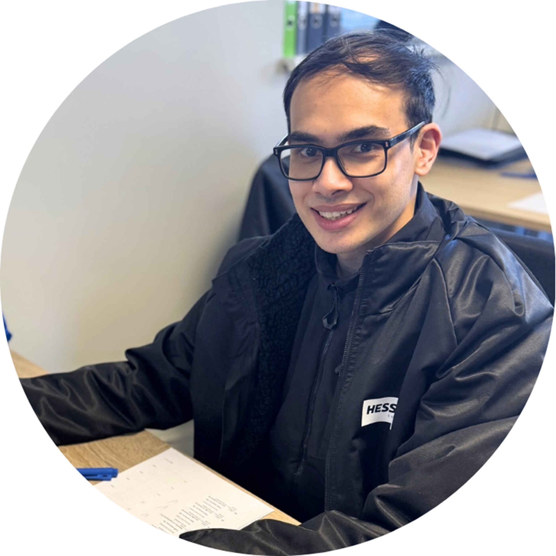 <P><b>Lee Hasenbalg - Maintenance Engineer</b>.</P>