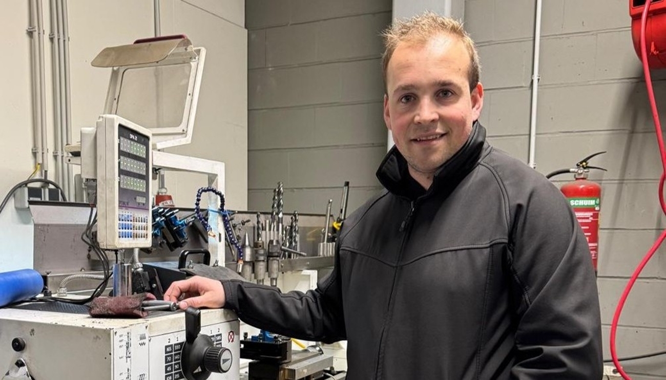 Van starter tot manager: Sjoerd groeide in vijf jaar tijd door binnen Hessing.